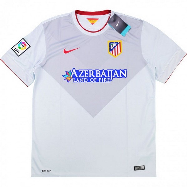Camisetas Atletico Madrid Segunda equipo Retro 2014 2015 Gris